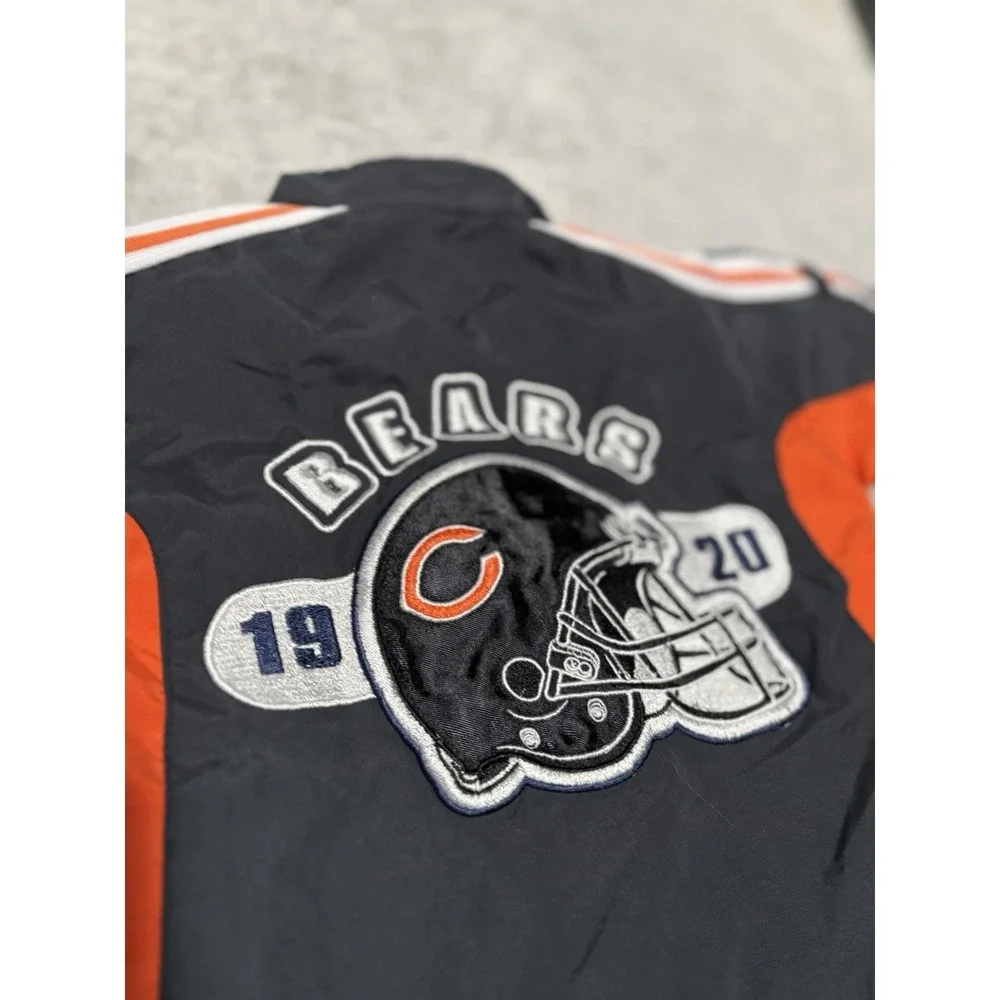 Vintage NFL Chicago Bears Toddler Windbreaker Jacket Size 3/6‎ Months